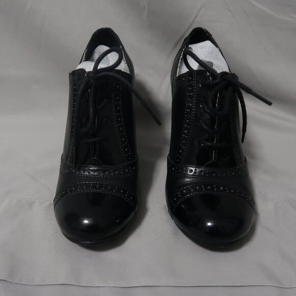 Rampage Black Heels - Picture 1 of 3
